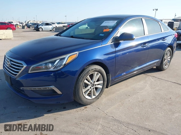2015 Hyundai Sonata 2.4L SE with VIN 5NPE24AFXFH237794, listed as a IAAI auction lot 41997254 with 89,547 mi miles. Bid and sale history available at carsss.com. Image 18.