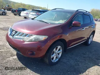 2010 Nissan Murano SL with VIN JN8AZ1MWXAW108935, listed as a IAAI auction lot 42150686 with 163,590 mi miles. Bid and sale history available at carsss.com. Image 2.