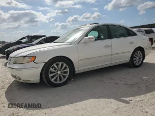 2008 Hyundai Azera Limited with VIN KMHFC46F48A290555, listed as a Copart auction lot 53719575 with 100,722 mi miles and Salvage Title. Bid and sale history available at DreamBid. Image 1.