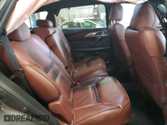 2016 Mazda CX-9 Signature with VIN JM3TCBEY6G0109918, listed as a Copart auction lot 59388185 with 153,626 mi miles and Salvage title. Bid and sale history available at DreamBid. Image 11.