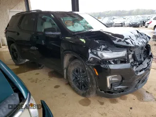 2022 Chevrolet Traverse LS with VIN 1GNEVFKW0NJ163476, listed as a Copart auction lot 48157244 with 49,960 mi miles and Salvage Title. Bid and sale history available at carsss.com. Image 4.