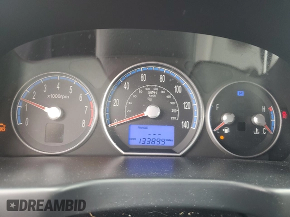2007 Hyundai Santa Fe SE with VIN 5NMSH73E67H100356, listed as a Copart auction lot 64303625 with 133,899 mi miles and Clean title. Bid and sale history available at DreamBid. Image 9.