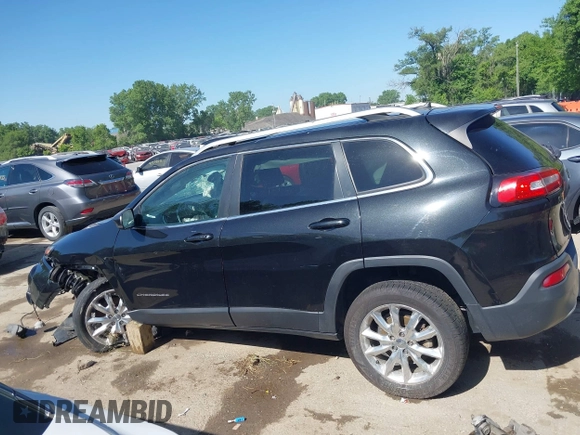 2014 Jeep Cherokee Limited with VIN 1C4PJLDB1EW204545, listed as a IAAI auction lot 42261081 with 260,164 mi miles and . Bid and sale history available at DreamBid. Image 14.