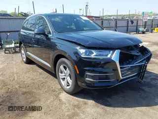 2019 Audi Q7 Premium with VIN WA1AHAF78KD020753, listed as a IAAI auction lot 42042187 with 53,418 mi miles and . Bid and sale history available at DreamBid. Image 1.