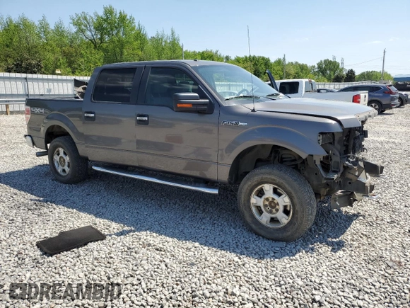 2013 Ford F-150 XL with VIN 1FTFW1EF6DKE27821, listed as a Copart auction lot 53462845 with 247,979 mi miles and Salvage title. Bid and sale history available at DreamBid. Image 4.