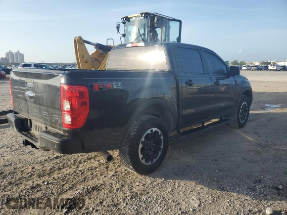 2021 Ford Ranger XL with VIN 1FTER4EH0MLD08341, listed as a Copart auction lot 54181535 with 81,478 mi miles and Salvage Title. Bid and sale history available at carsss.com. Image 3.