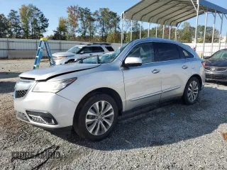 2014 Acura MDX Technology with VIN 5FRYD4H65EB017777, listed as a Copart auction lot 74960134 with 153,071 mi miles and Non repairable. Bid and sale history available at DreamBid. Image 1.