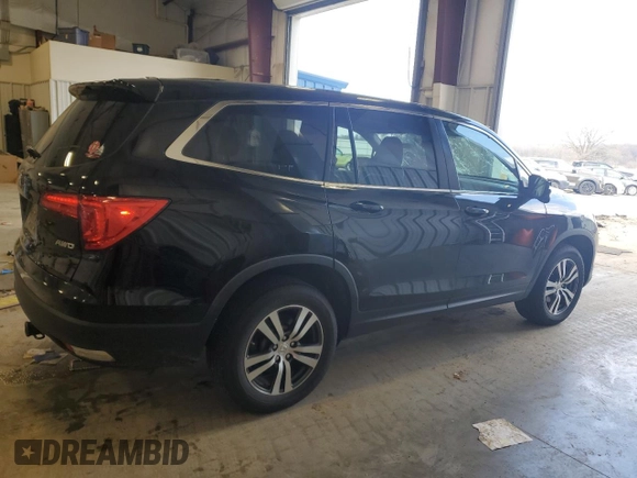 2017 Honda Pilot EX-L with VIN 5FNYF6H57HB091429, listed as a Copart auction lot 54147735 with 151,201 mi miles and Non Repairable. Bid and sale history available at DreamBid. Image 3.