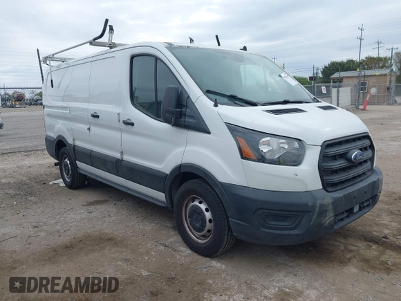 2020 Ford Transit Cargo with VIN 1FTYE1Y87LKA39598, listed as a IAAI auction lot 40989107 with 267,407 mi miles and . Bid and sale history available at DreamBid. Image 1.