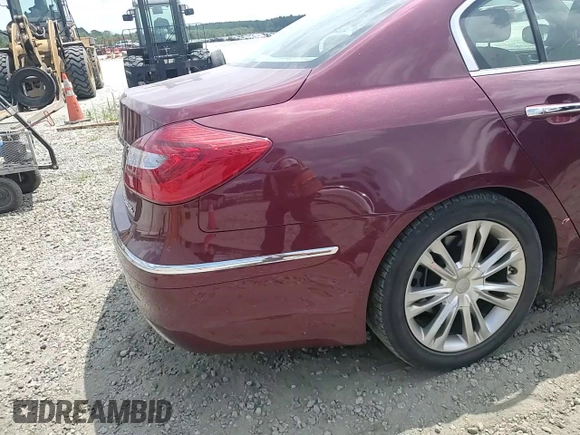 2013 Hyundai Genesis 3.8L with VIN KMHGC4DD7DU221907, listed as a Copart auction lot 68368624 with 118,708 mi miles and Clean Title. Bid and sale history available at carsss.com. Image 10.