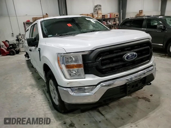 2022 Ford F-150 XL with VIN 1FTFX1E55NKD39753, listed as a Copart auction lot 87063394 with 50,191 mi miles and Salvage title. Bid and sale history available at DreamBid. Image 10.