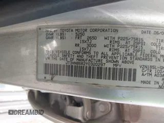 2000 Toyota 4Runner SR5 с VIN JT3HN86R2Y0320297, выставлен на аукционе IAAI как лот 42379460 с пробегом 243 377 миль миль и . История ставок и продаж доступна на DreamBid. Изображение 9.