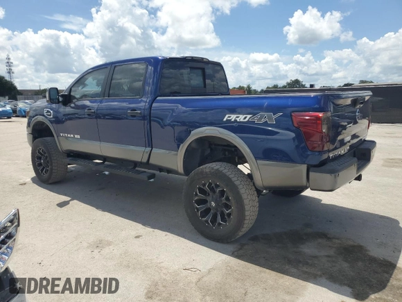 2016 Nissan Titan Pro-4X с VIN 1N6BA1F44GN506625, выставлен на аукционе Copart как лот 66031425 с пробегом 140 884 миль миль и Чистый • Clean title. История ставок и продаж доступна на DreamBid. Изображение 2.