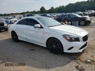 2018 Mercedes-Benz CLA 250 with VIN WDDSJ4GBXJN639792, listed as a Copart auction lot 62102235 with 96,261 mi miles and Salvage title. Bid and sale history available at DreamBid. Image 4.