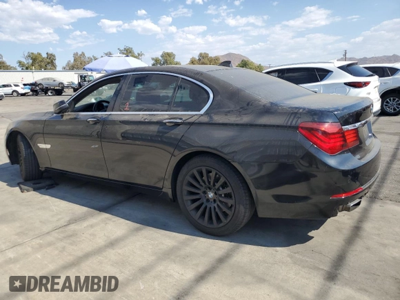 2013 BMW 7 Series 740i with VIN WBAYA6C52DC995036, listed as a Copart auction lot 70317414 with 126,246 mi miles and Clean Title. Bid and sale history available at carsss.com. Image 2.