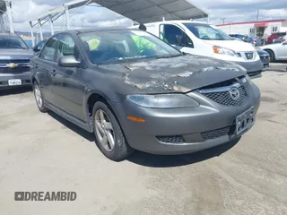 2003 Mazda 6 i with VIN 1YVFP80CX35M45281, listed as a IAAI auction lot 41625830 with Not Provided miles and . Bid and sale history available at carsss.com. Image 1.