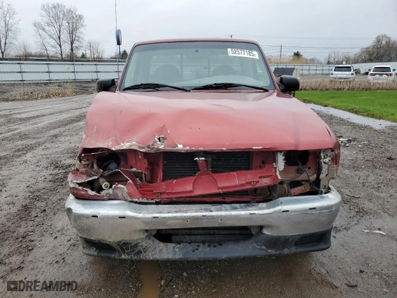 1999 Mazda B-Series 2WD Truck SX with VIN 4F4YR12C2XTM08473, listed as a Copart auction lot 52577185 with 173,620 mi miles and Salvage Title. Bid and sale history available at carsss.com. Image 5.