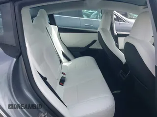 2024 Tesla Model 3 with VIN 5YJ3E1EAXRF859360, listed as a IAAI auction lot 41725898 with 3,693 mi miles. Bid and sale history available at carsss.com. Image 8.
