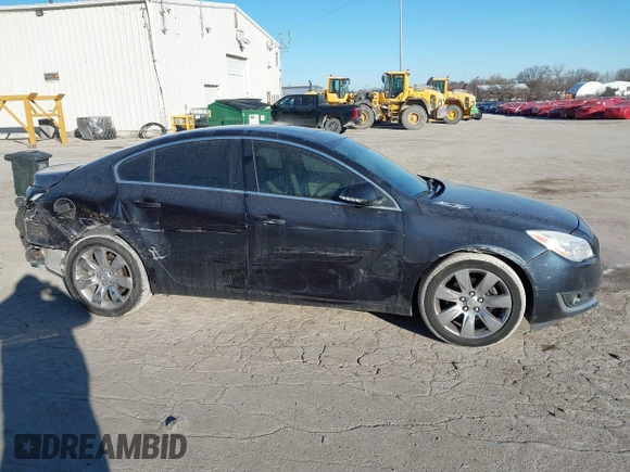 2014 Buick Regal with VIN 2G4GK5EX7E9302678, listed as a IAAI auction lot 41377636 with 99,798 mi miles and . Bid and sale history available at DreamBid. Image 13.