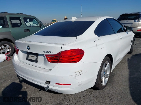 2014 BMW 4 Series 428i xDrive with VIN WBA3N5C56EF716566, listed as a IAAI auction lot 41245322 with 72,252 mi miles and . Bid and sale history available at DreamBid. Image 4.