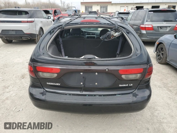 2003 Mercury Sable LS Premium with VIN 1MEHM59S83A615711, listed as a Copart auction lot 49820525 with 108,594 mi miles and Salvage Title. Bid and sale history available at DreamBid. Image 6.