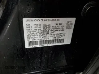 2019 Acura MDX Sport Hybrid w/Technology Pkg with VIN 5J8YD7H50KL001216, listed as a Copart auction lot 79960154 with 336,533 mi miles and Salvage Title. Bid and sale history available at carsss.com. Image 14.