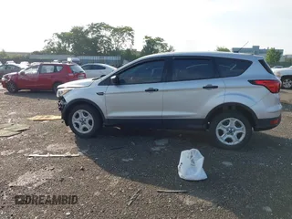 2019 Ford Escape S with VIN 1FMCU0F71KUC44088, listed as a IAAI auction lot 42691465 with Not provided miles and . Bid and sale history available at DreamBid. Image 15.