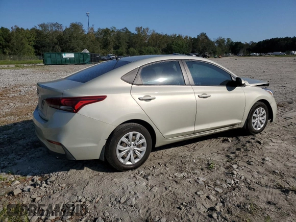 2018 Hyundai Accent SEL with VIN 3KPC24A37JE028748, listed as a Copart auction lot 76245404 with 135,059 mi miles and Salvage Title. Bid and sale history available at carsss.com. Image 3.