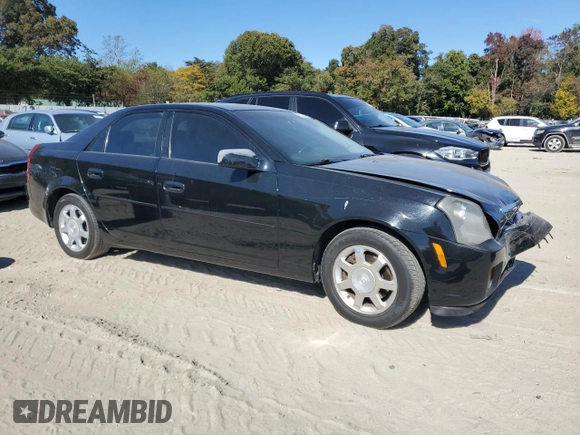 2004 Cadillac CTS with VIN 1G6DM577340169704, listed as a Copart auction lot 76325814 with 177,089 mi miles and Salvage Title. Bid and sale history available at carsss.com. Image 4.