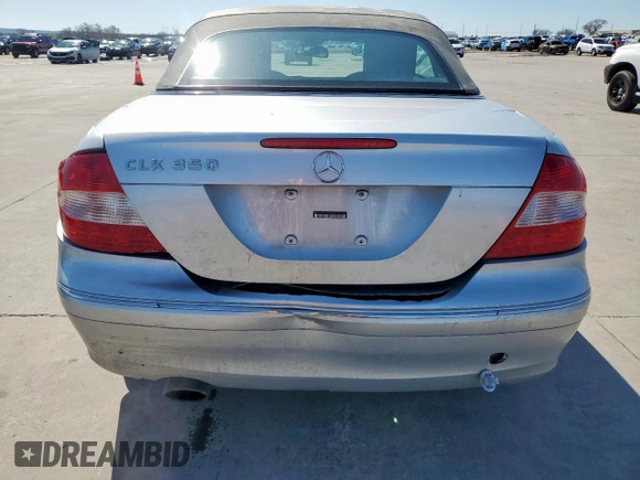 2009 Mercedes-Benz CLK 350 with VIN WDBTK56FX9T109172, listed as a Copart auction lot 46328435 with 137,484 mi miles and Salvage Title. Bid and sale history available at DreamBid. Image 6.