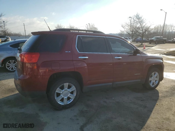 2011 GMC Terrain SLE-2 with VIN 2CTALSEC9B6224425, listed as a Copart auction lot 46997675 with 140,544 mi miles and Salvage Title. Bid and sale history available at carsss.com. Image 3.