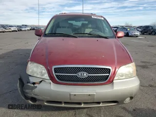 2004 Kia Sedona LX with VIN KNDUP131546612432, listed as a Copart auction lot 87326764 with 156,259 mi miles and Salvage Title. Bid and sale history available at carsss.com. Image 5.