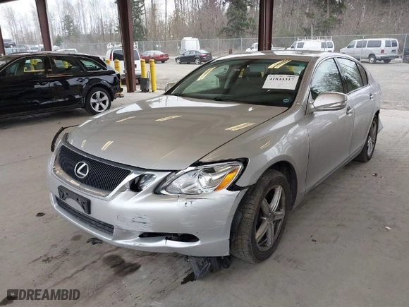 2008 Lexus GS 350 with VIN JTHCE96S580021609, listed as a IAAI auction lot 41844317 with 106,029 mi miles. Bid and sale history available at carsss.com. Image 2.