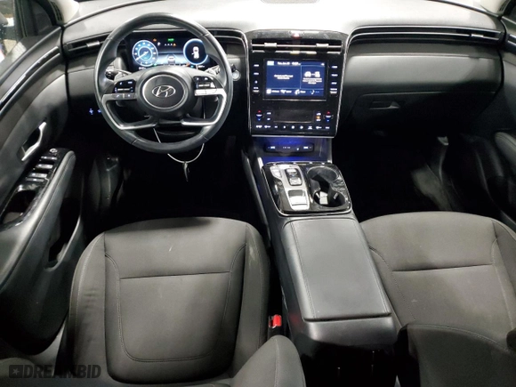 2022 Hyundai Tucson Hybrid SEL Convenience with VIN KM8JFCA12NU061759, listed as a Copart auction lot 42361665 with 28,841 mi miles and Salvage Title. Bid and sale history available at carsss.com. Image 8.