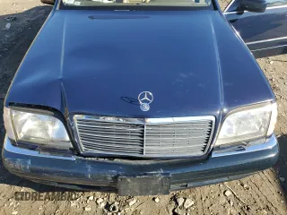 1996 Mercedes-Benz S with VIN WDBGA43E6TA299243, listed as a Copart auction lot 79664294 with 168,356 mi miles and Salvage Title. Bid and sale history available at DreamBid. Image 11.
