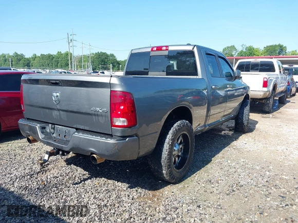 2011 Ram 1500 Big Horn with VIN 1D7RV1GT0BS533008, listed as a IAAI auction lot 42189311 with 211,167 mi miles and . Bid and sale history available at DreamBid. Image 4.