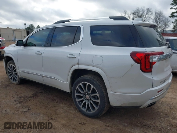 2021 GMC Acadia Denali with VIN 1GKKNPLS1MZ139821, listed as a IAAI auction lot 41455357 with 61,265 mi miles and . Bid and sale history available at carsss.com. Image 3.
