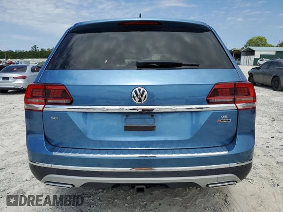 2019 Volkswagen Atlas SEL Premium z VIN 1V2NR2CA4KC559238, wystawiony jako Copart lot #58257085 z przebiegiem 178 647 mil mil oraz Tytuł czysty. Historia ofert i sprzedaży dostępna na DreamBid. Obrazek 6.