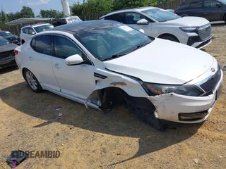 2013 Kia Optima EX with VIN 5XXGN4A75DG103812, listed as a IAAI auction lot 42676182 with 128,295 mi miles and . Bid and sale history available at DreamBid. Image 1.