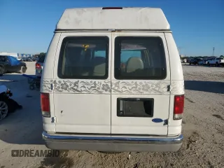 1997 Ford Econoline Commercial with VIN 1FDEE1460VHB73596, listed as a Copart auction lot 81371284 with 155,691 mi miles and Salvage Title. Bid and sale history available at carsss.com. Image 6.