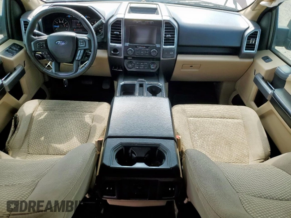 2015 Ford F-150 XL with VIN 1FTEW1CP4FKD76832, listed as a Copart auction lot 57607715 with 183,177 mi miles and Salvage title. Bid and sale history available at DreamBid. Image 8.