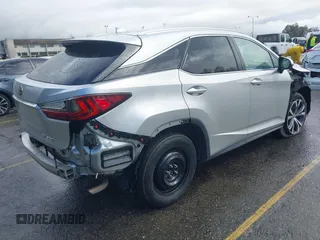 2017 Lexus RX with VIN 2T2ZZMCA9HC061160, listed as a IAAI auction lot 41763572 with 72,765 mi miles. Bid and sale history available at carsss.com. Image 4.