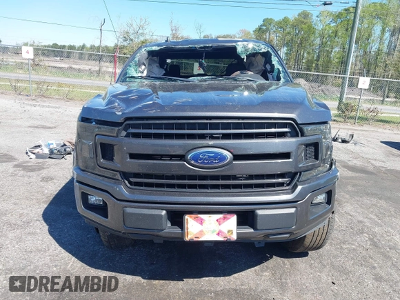 2019 Ford F-150 XL with VIN 1FTEW1CP7KKE73193, listed as a IAAI auction lot 41828951 with 87,741 mi miles and . Bid and sale history available at DreamBid. Image 12.