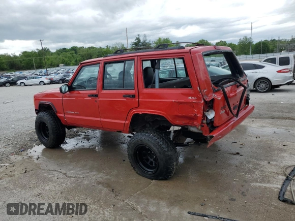 1999 Jeep Cherokee Sport with VIN 1J4FF68S1XL522902, listed as a Copart auction lot 55947745 with 212,357 mi miles and Non repairable. Bid and sale history available at DreamBid. Image 2.