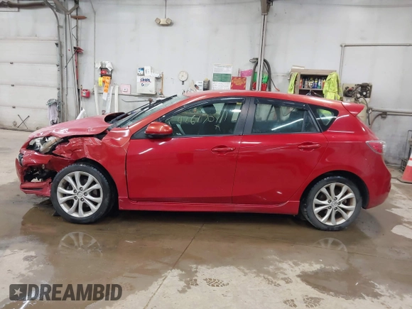 2011 Mazda 3 S Sport with VIN JM1BL1K60B1400743, listed as a IAAI auction lot 42617071 with 92,269 mi miles and . Bid and sale history available at DreamBid. Image 14.