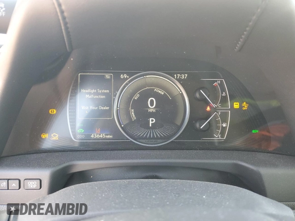 2019 Lexus ES 300h z VIN JTHB21B19K2032451, wystawiony jako Copart lot #45764795 z przebiegiem 43 645 mil mil oraz Szkoda całkowita • Salvage title. Historia ofert i sprzedaży dostępna na DreamBid. Obrazek 9.