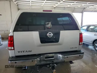 2005 Nissan Titan LE with VIN 1N6AA07B25N505392, listed as a Copart auction lot 50221945 with 187,780 mi miles and Salvage Title. Bid and sale history available at carsss.com. Image 6.