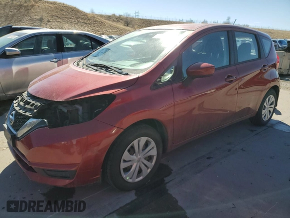 2017 Nissan Note SV with VIN 3N1CE2CP0HL358543, listed as a Copart auction lot 47798275 with 100,721 mi miles and Salvage Title. Bid and sale history available at DreamBid. Image 1.