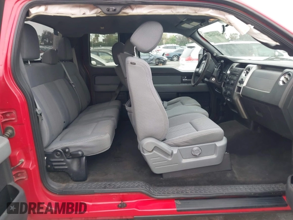2014 Ford F-150 XL with VIN 1FTEX1CM0EKF80495, listed as a IAAI auction lot 42014592 with 141,213 mi miles. Bid and sale history available at carsss.com. Image 8.