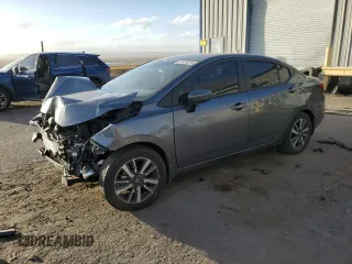 2021 Nissan Versa SV with VIN 3N1CN8EVXML925432, listed as a Copart auction lot 47978015 with Not Provided miles and Salvage Title. Bid and sale history available at carsss.com. Image 1.